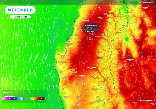 Estas son las temperaturas máximas que se esperan este fin de semana en Ñuble y Biobío