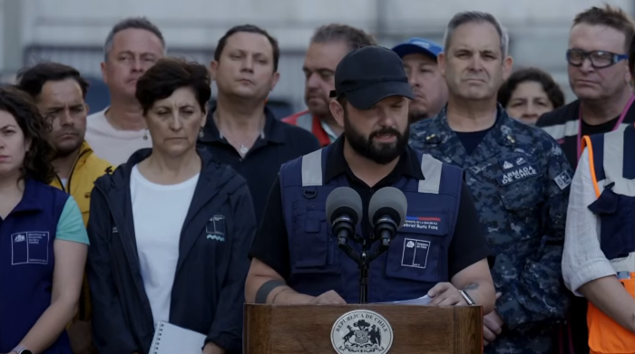 Presidente Boric se coordinó con José Antonio Kast para afrontar los incendios en Concepción