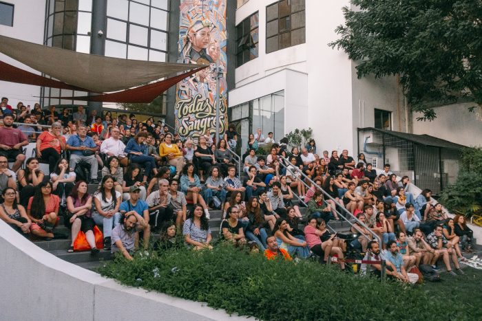 Cine al aire libre en Providencia