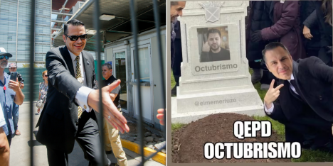 "Es un meme": Crespo defiende publicación de Gatica junto a una lápida que decía "octubrismo"