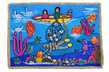 Agrupación Bordadoras de Miramar presenta exposición textil en Centro Cultural Bosque Nativo