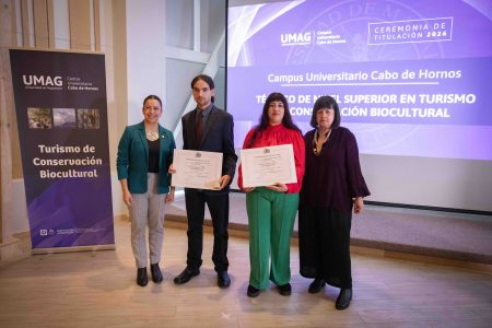 Histórico: realizan la primera titulación en Campus Universitario Cabo de Hornos