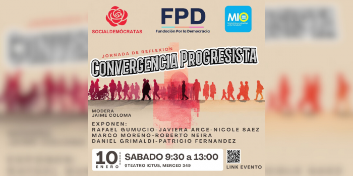 Fundaciones de izquierda convocan a “Convergencia Progresista”, encuentro de reflexión política