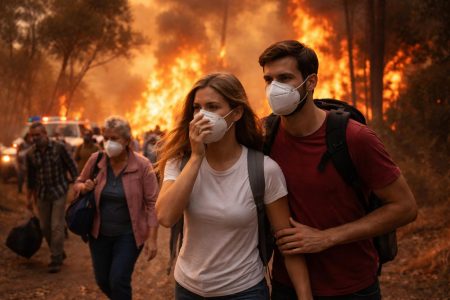 Vacunación y trabajo intersectorial siguen siendo claves en comunidades afectadas por incendios