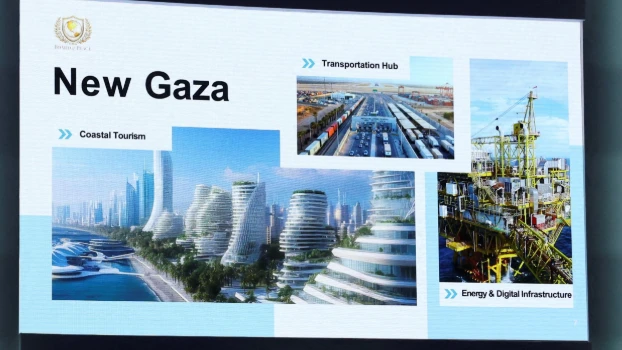 El polémico plan de EEUU para construir una "Nueva Gaza" con rascacielos