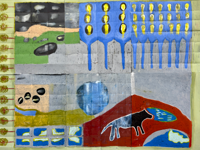 Exposición "Agitando superficies" de Balmaceda Arte Joven