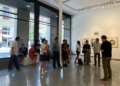 Conversatorio exposición "Cælatura" en Sala GASCO