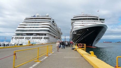 Hito portuario en Punta Arenas: crucero de 285 metros estrena nueva capacidad del Muelle Prat