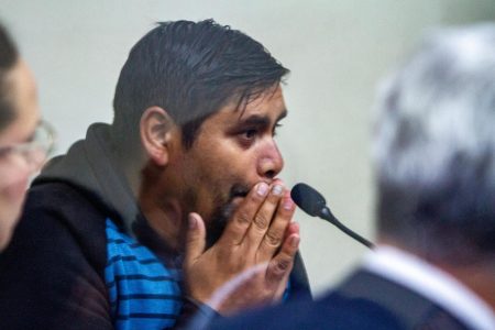 Imputado por megaincendio en Penco queda con arresto domiciliario nocturno tras formalización