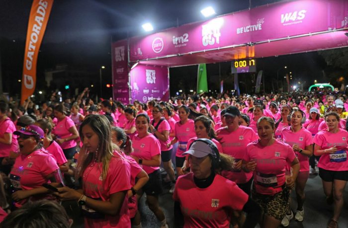 Women’s Night Out 2026: Providencia se ilumina con la mayor corrida nocturna femenina de Chile