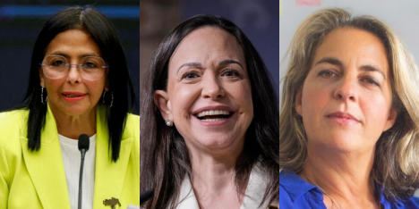 Mujeres al frente del conflicto venezolano: de Delcy Rodríguez a María Corina Machado