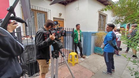 Comienza rodaje película sobre migración venezolana en Chile