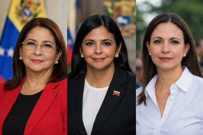 Mujeres al frente del conflicto venezolano: de Cilia Flores a Delcy Rodríguez y María Corina Machado