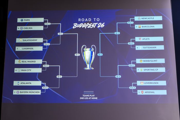Otra vez un Real Madrid vs City: así quedó el sorteo de los octavos de final de la Champions League