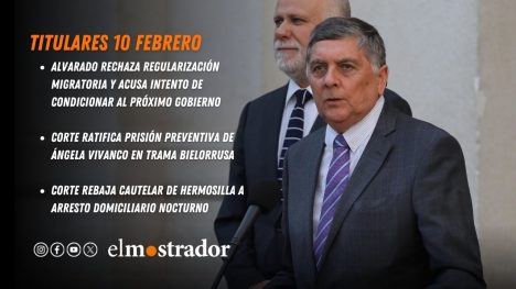 Alvarado rechaza regularización migratoria y acusa intento de condicionar al próximo gobierno 