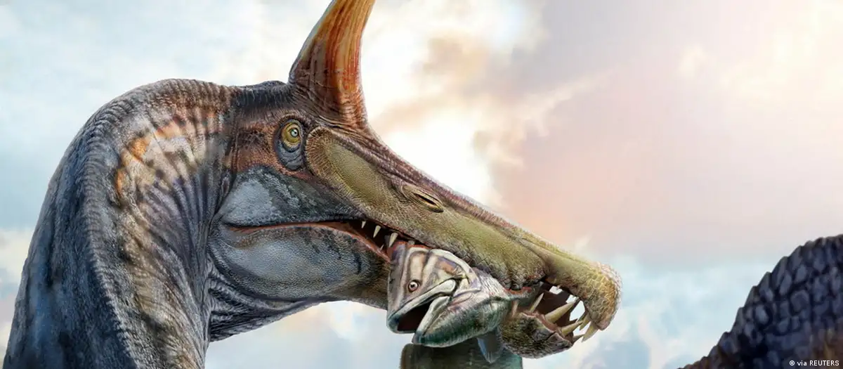 Un nuevo Spinosaurus del Sahara sorprende por su cresta