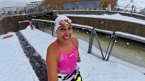 Bárbara Hernández defiende su titulo Mundial de Natación de Aguas Gélidas 2026 en Finlandia