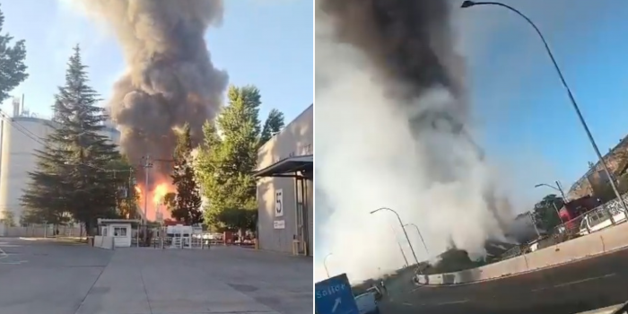 Se registran personas quemadas tras explosión en la zona norte de la Región Metropolitana