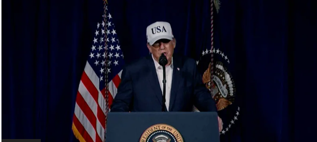 Trump llama a los iraníes a levantarse: "Cuando terminemos, tomen el control del gobierno"