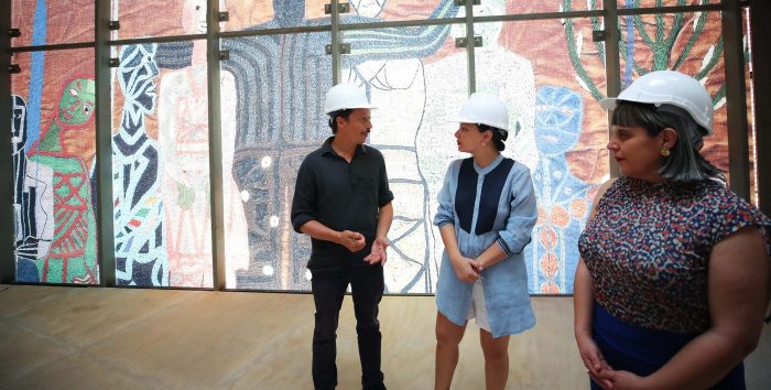 Ministra recorre obra de restauración del Museo Violeta Parra: será reabierto el 21 de marzo