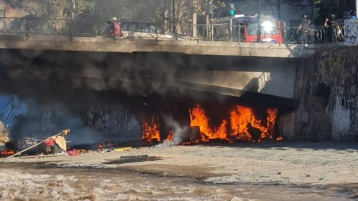 Operativos en el Mapocho: quemar rucos no apaga la crisis