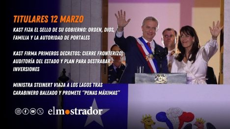 Kast fija el sello de su gobierno: orden, dios, familia y la autoridad de Portales
