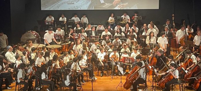 Concierto gratuitos de 100 escolares en Puente Alto