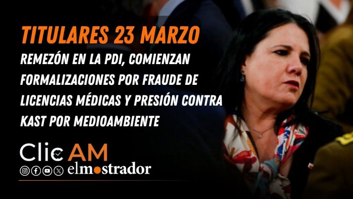 Remezón en la PDI, formalizaciones por fraude de licencias médicas y presión contra Kast