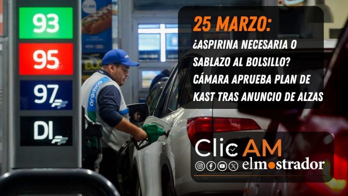 Bencinazo: El plan de Kast avanza en el Congreso entre críticas