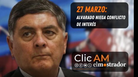 Alvarado niega conflicto de interés por bencineras en medio de polémica por alza 