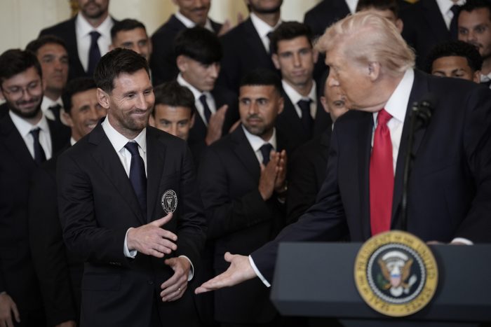 Trump recibe en la Casa Blanca a Messi y al Inter Miami: “Puede que seas mejor que Pelé”