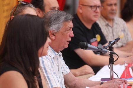 Lautaro Carmona, presidente del PC: "'Gobierno de emergencia' es una frase publicitaria"