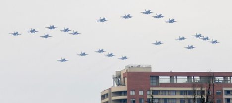 ¿Te asustó el ruido? FACH explica sobrevuelo y fuerte sonido en distintos sectores de Santiago