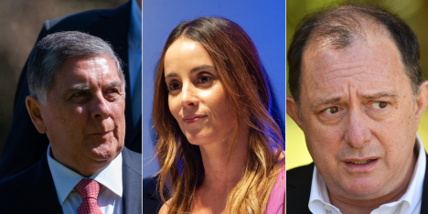 Alvarado, Sedini y Poduje, bajo todas las miradas