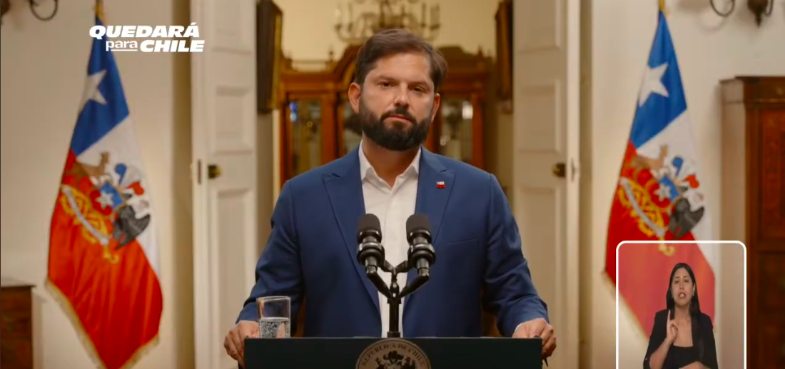 En el adiós Presidente Boric envía mensaje a Kast: “Chile se construye con continuidad y cambio”