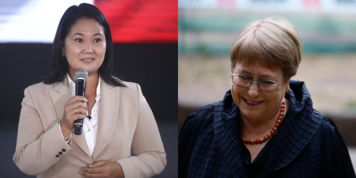 Keiko Fujimori respalda candidatura de Bachelet a la ONU pese a “discrepancias ideológicas”