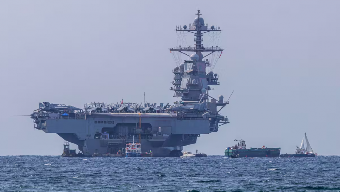 [Lo+leído] Gran portaaviones y buque destructor de EE.UU. harán parada en Chile