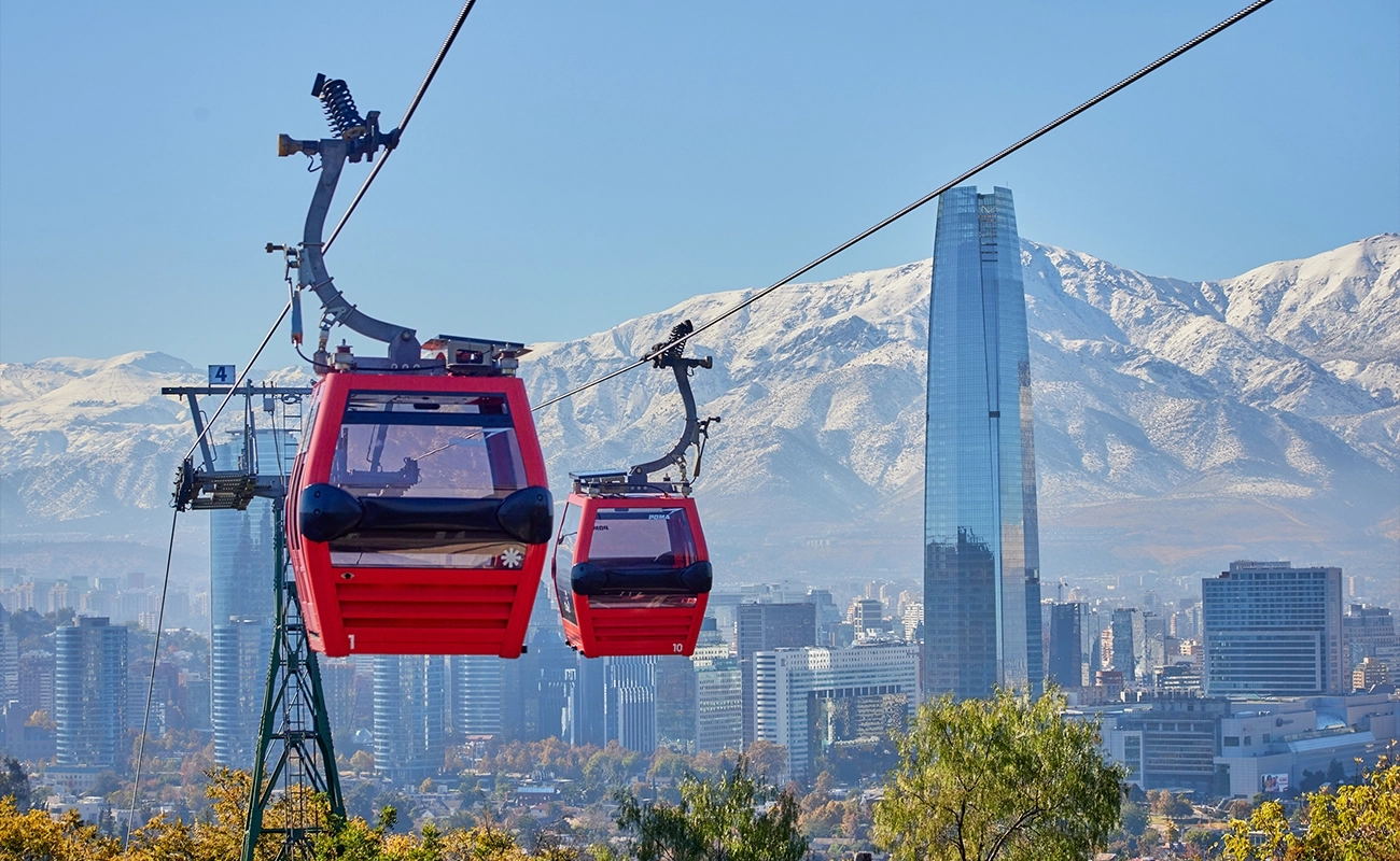 Teleférico Santiago: la experiencia para descubrir la capital desde las alturas suma nuevo recorrido