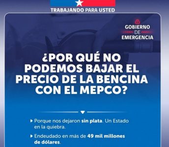 Tras críticas y "palo" de Quiroz, Gobierno baja publicación que decía que el Estado "está quebrado"