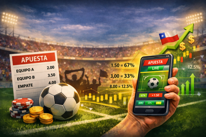 Cuotas deportivas explicadas fácil: lo que necesitas saber antes de apostar en Chile
