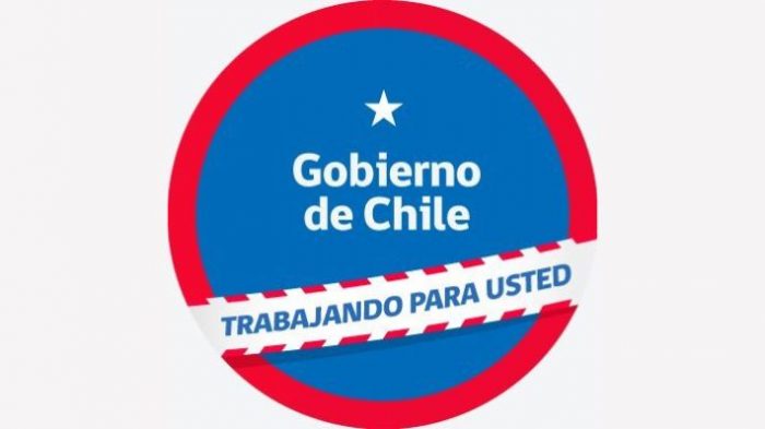 El logo del gobierno de Kast y la imagen de un país en reparación