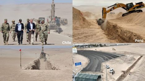 Zanja chilena inquieta a Bolivia y Perú