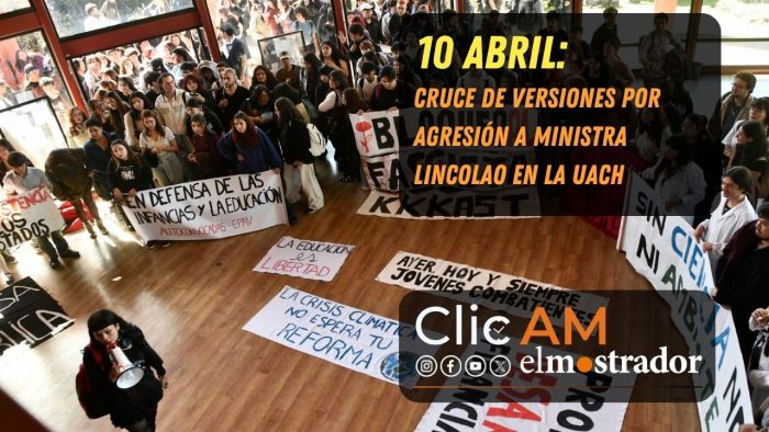 ClicAM: caso Camila Flores, crisis en la UACh y tensión en Medio Oriente