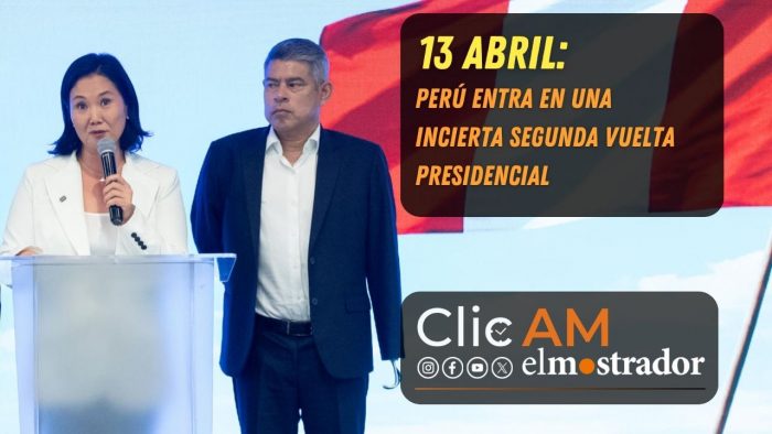 Elección en Perú avanza a balotaje con López Aliaga y Fujimori en disputa