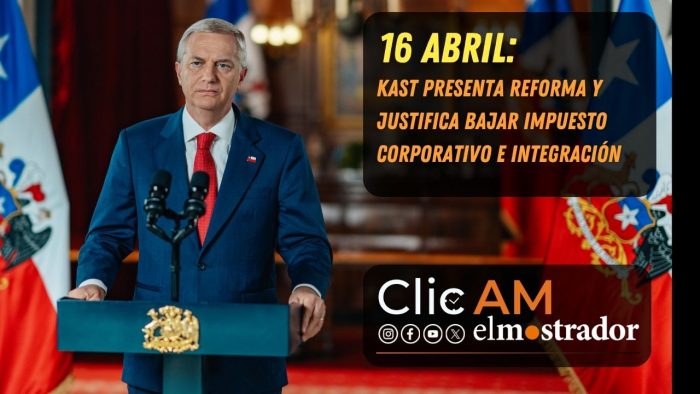 ClicAM: reforma de Kast apuesta por baja de impuestos y tensión con camioneros