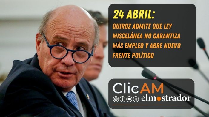 ClicAM: ley miscelánea se complica, Kaiser presiona y Contraloría llega a La Moneda