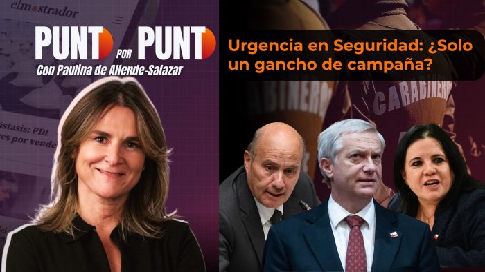 Urgencia en seguridad: ¿solo un gancho de campaña?