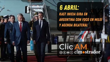 Kast inicia gira en Argentina con foco en Milei y agenda bilateral 