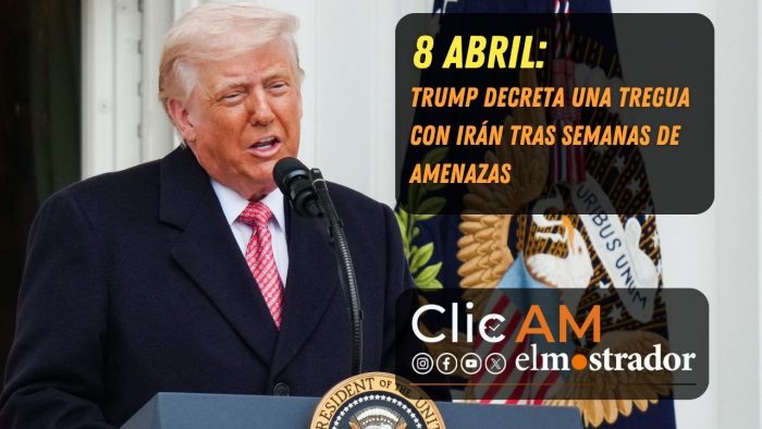 Trump decreta tregua con Irán y abre fase de negociación tras semanas de amenaza 