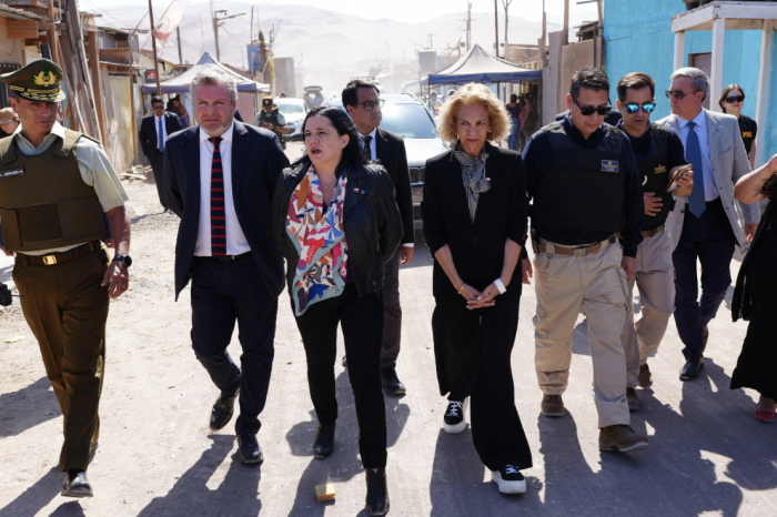 Ministra Steinert encabezó operativo de seguridad en la región de Tarapacá